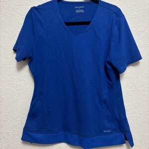 Jaanuu Stretch Scrub Top - Royal Blue